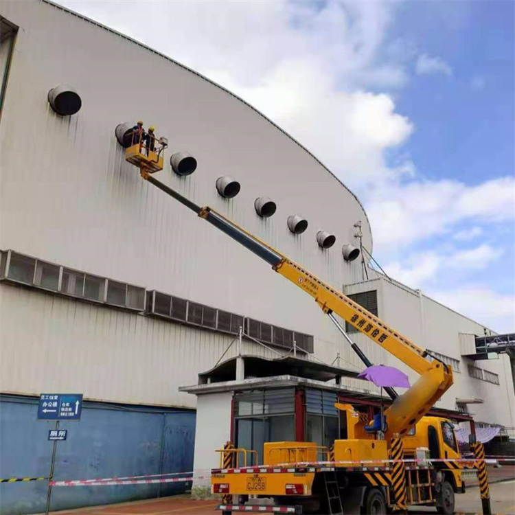 张湾高空作业车出租服务：专业广告牌安装解决方案